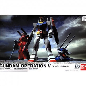 [HGUC]1/144 Gundam operation V - 건담 브이 작전 세트[4573102604040]