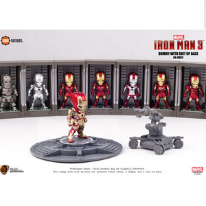 [MARVEL] KIDS NATIONS Diorama D002 아이언 맨3 Dummy with Suit up Base[4715635289800]