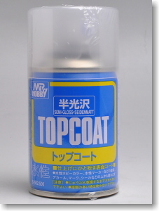 Mr.TOPCOAT- 탑코트 마감제 Semi Gloss(반광 수성)[4973028540567]
