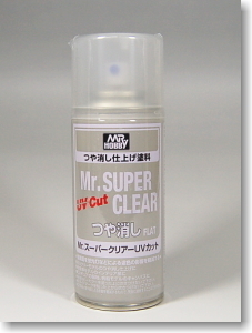 Mr. SUPER CLEAR[UV cut 자외선차단]-FLAT(무광) 170ml 스프레이타입[B523][4973028335439]